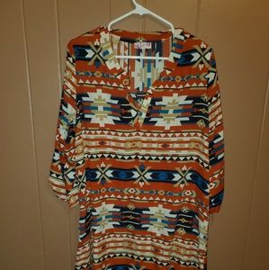 R. Rouge Boat Dress